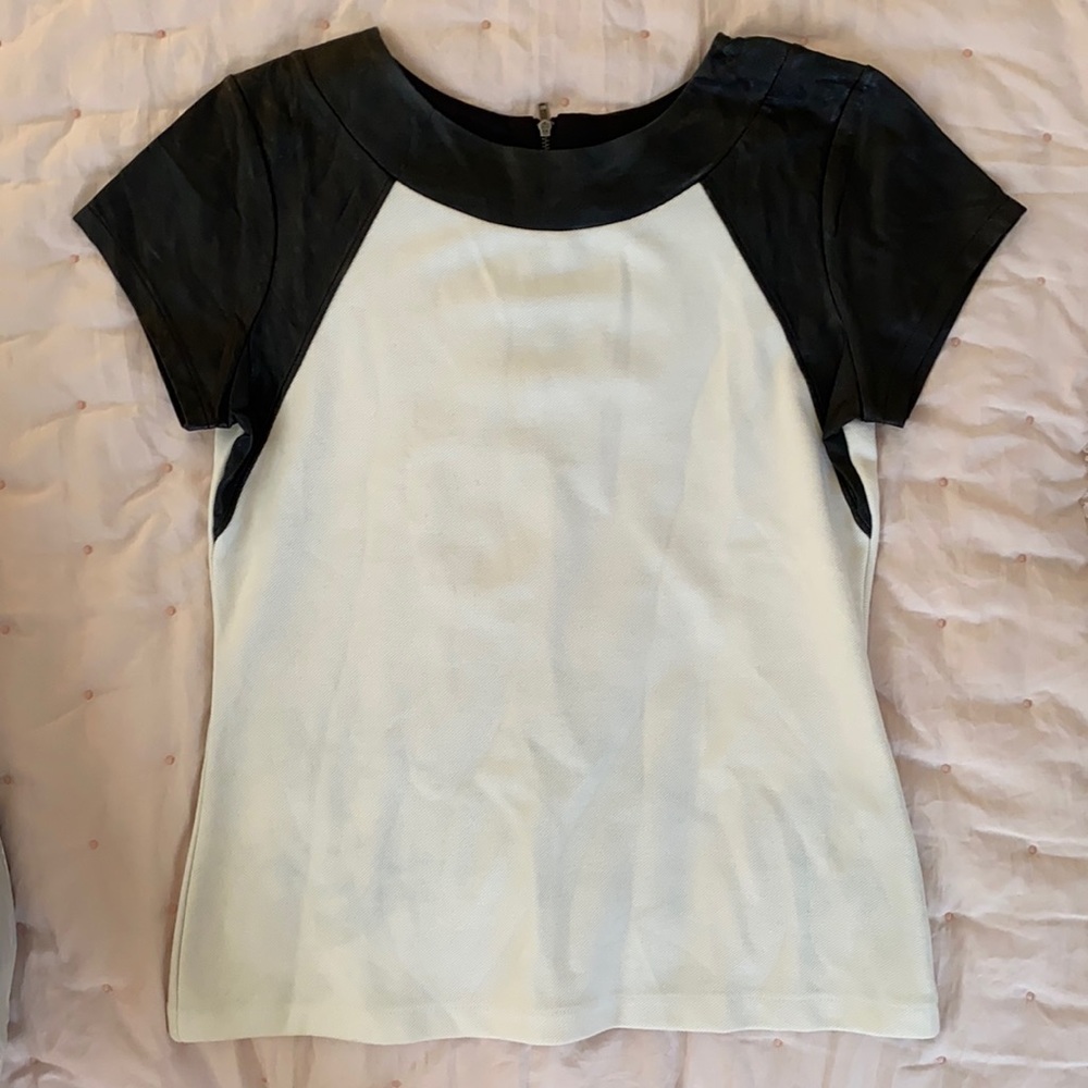Pleather Top